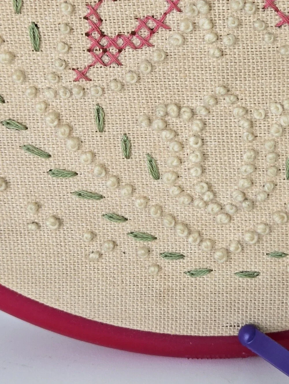 Vtg‎ WonderArt Candlewick Classics Butterfly Embroidery 8